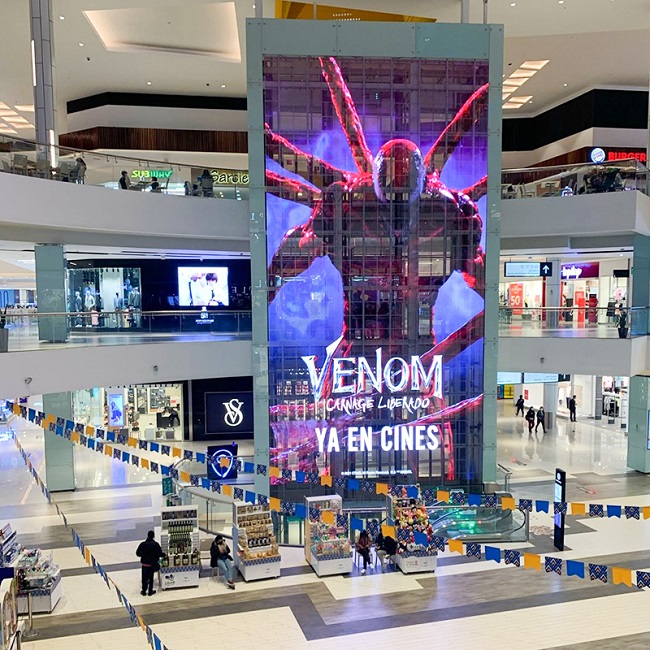 華邦瀛LED透明屏應(yīng)用場景